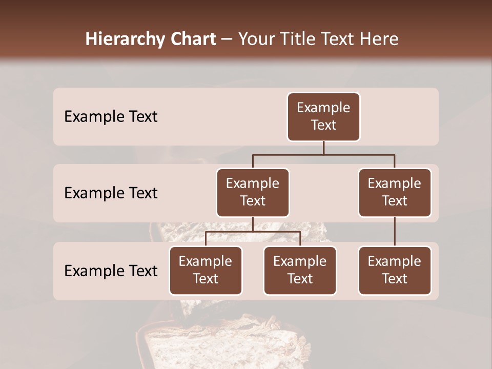Shape Chocolate Bar PowerPoint Template