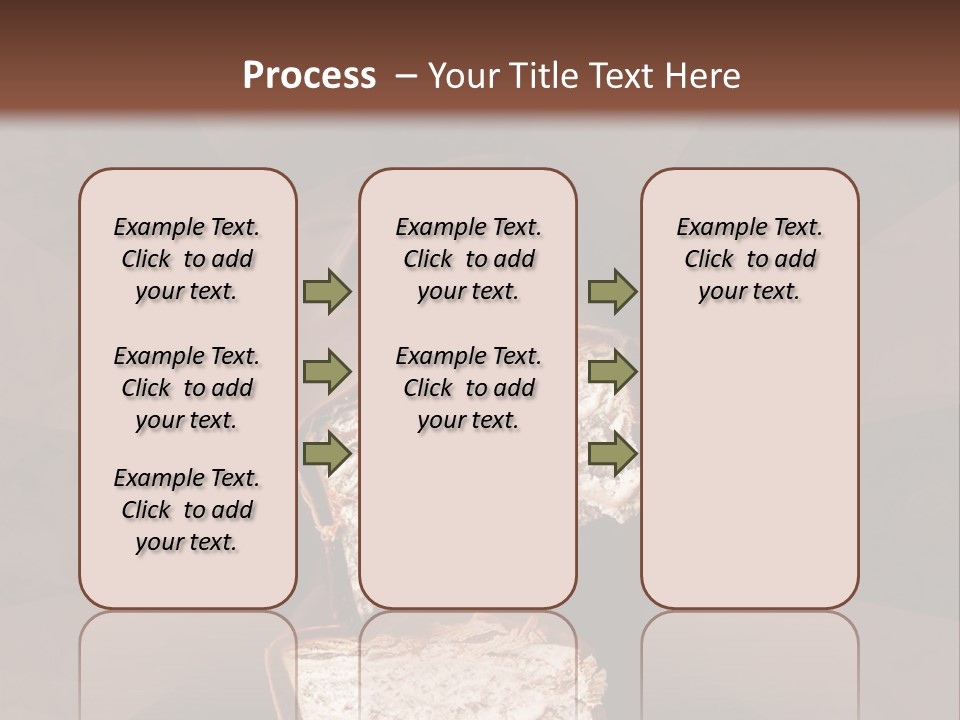 Shape Chocolate Bar PowerPoint Template
