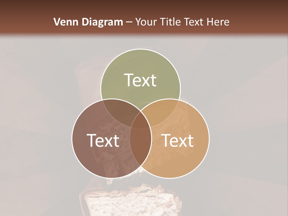 Shape Chocolate Bar PowerPoint Template