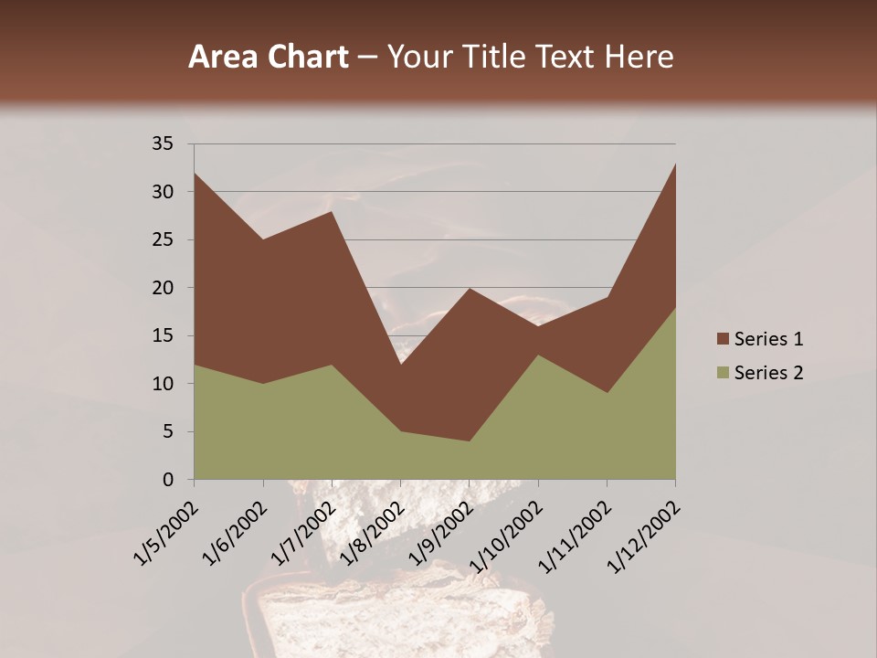 Shape Chocolate Bar PowerPoint Template