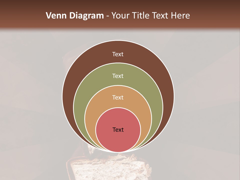 Shape Chocolate Bar PowerPoint Template