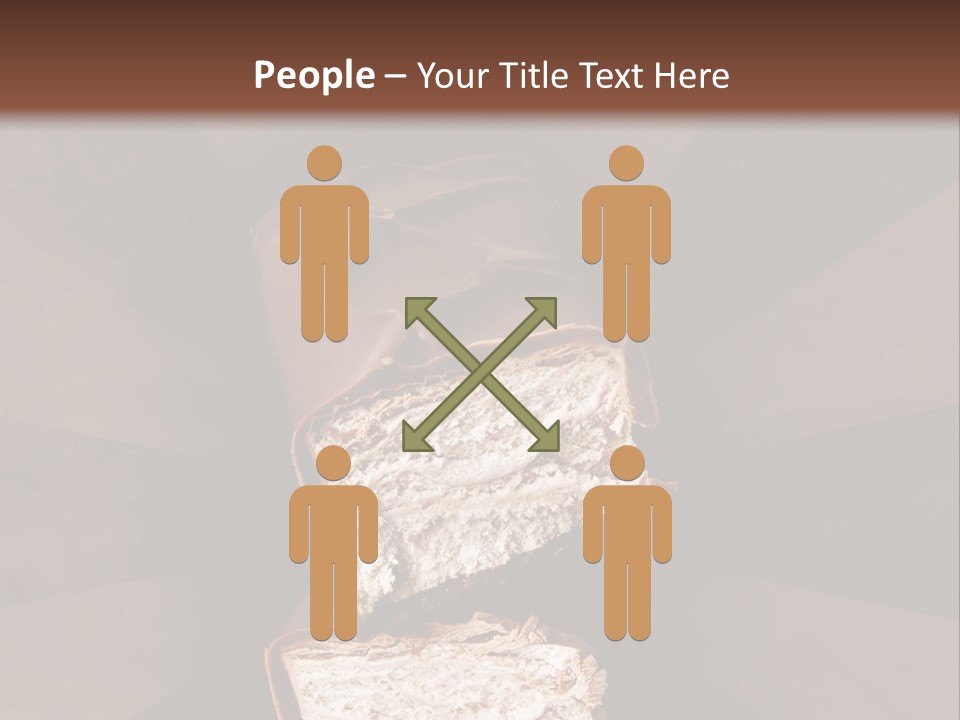 Shape Chocolate Bar PowerPoint Template