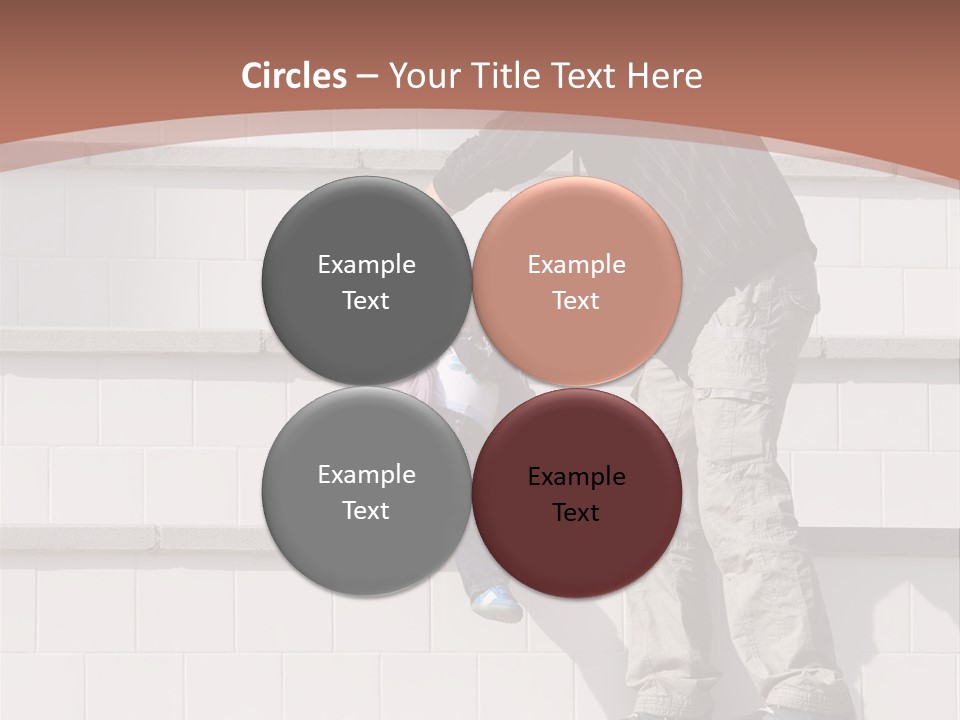 Dressed Hold Toddle PowerPoint Template