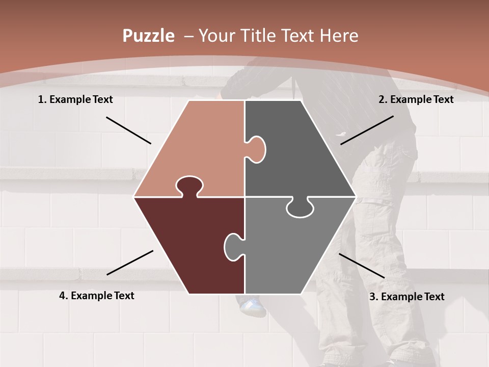 Dressed Hold Toddle PowerPoint Template