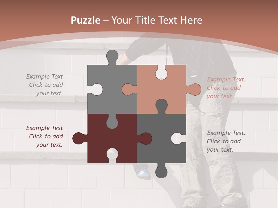 Dressed Hold Toddle PowerPoint Template