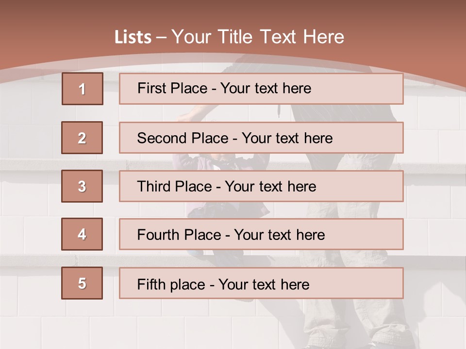 Dressed Hold Toddle PowerPoint Template