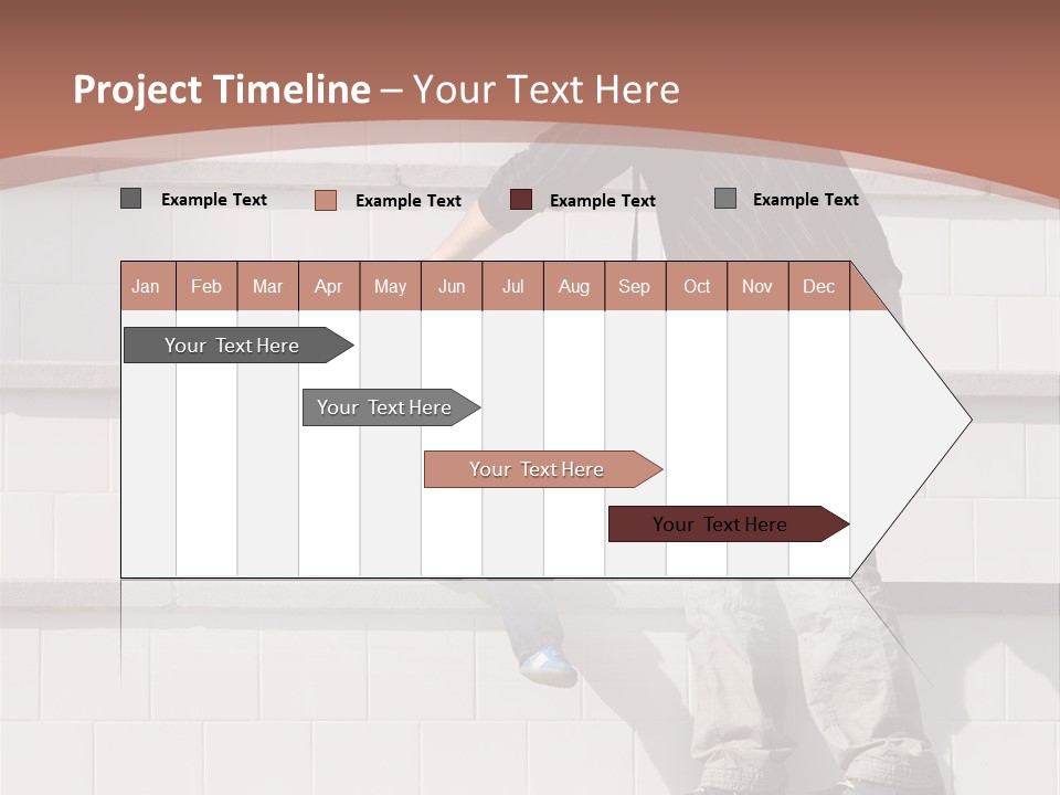 Dressed Hold Toddle PowerPoint Template