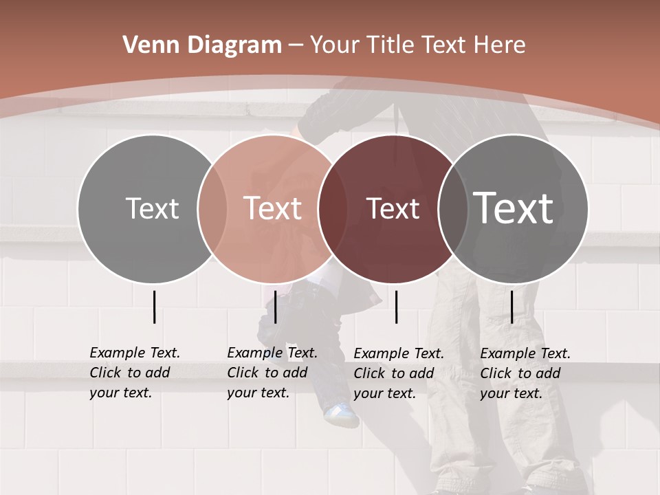 Dressed Hold Toddle PowerPoint Template