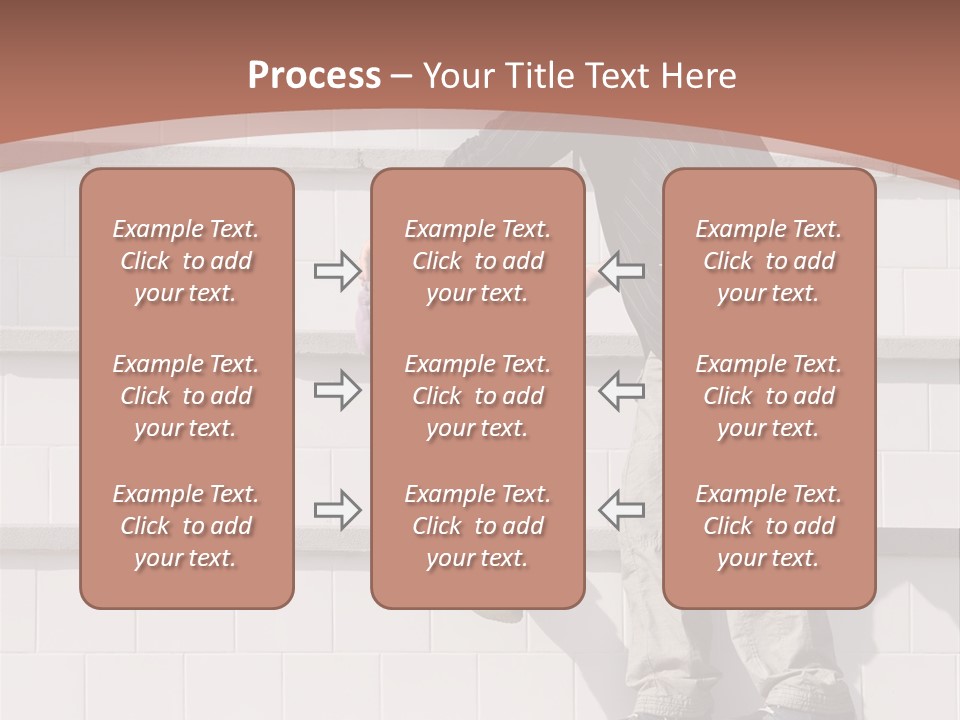 Dressed Hold Toddle PowerPoint Template
