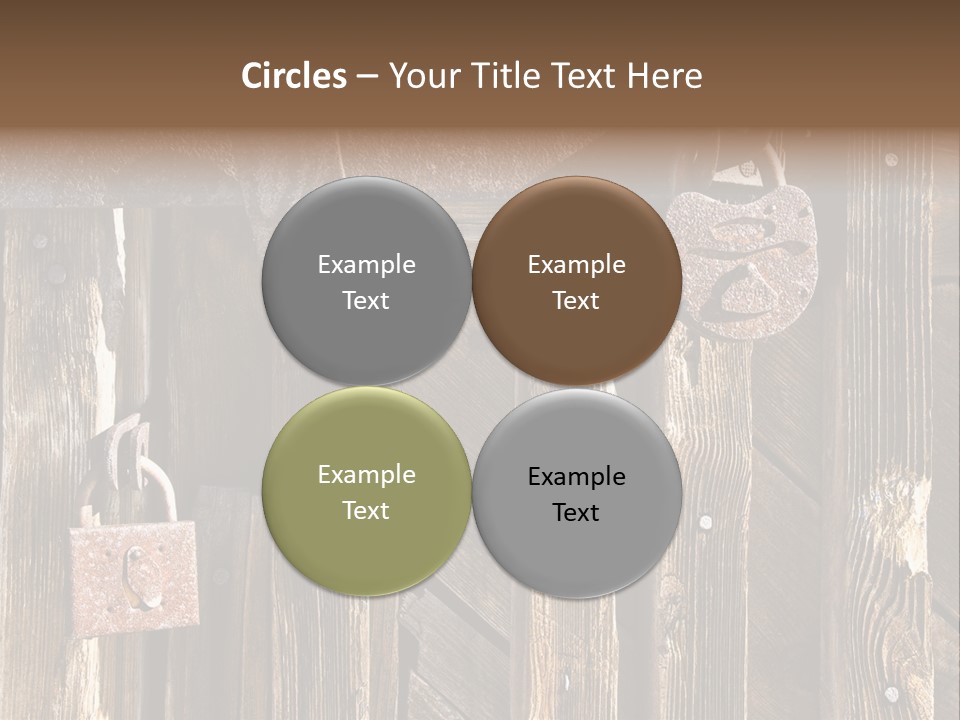 Closeup Metal Reckless PowerPoint Template