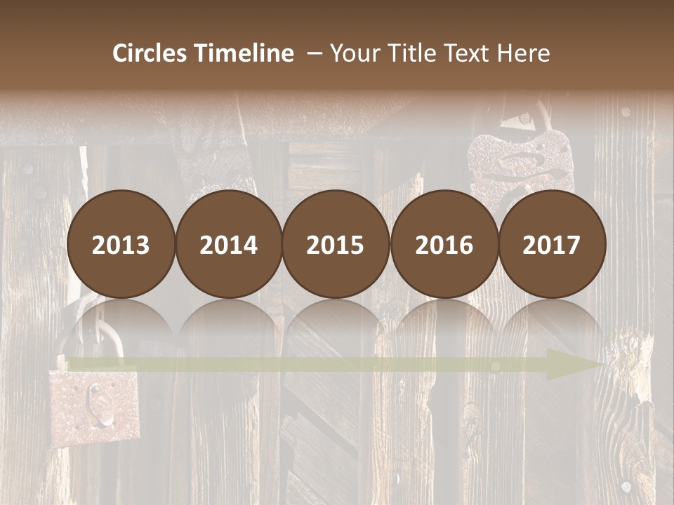 Closeup Metal Reckless PowerPoint Template