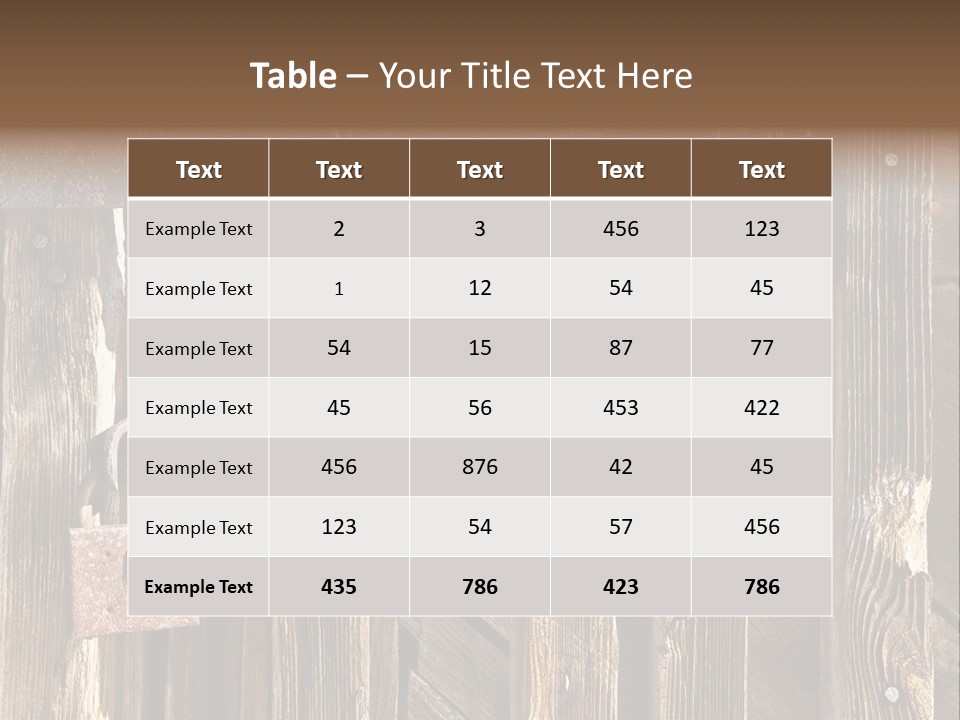 Closeup Metal Reckless PowerPoint Template