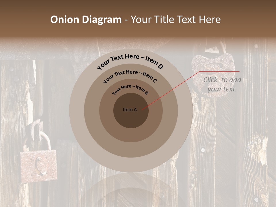 Closeup Metal Reckless PowerPoint Template