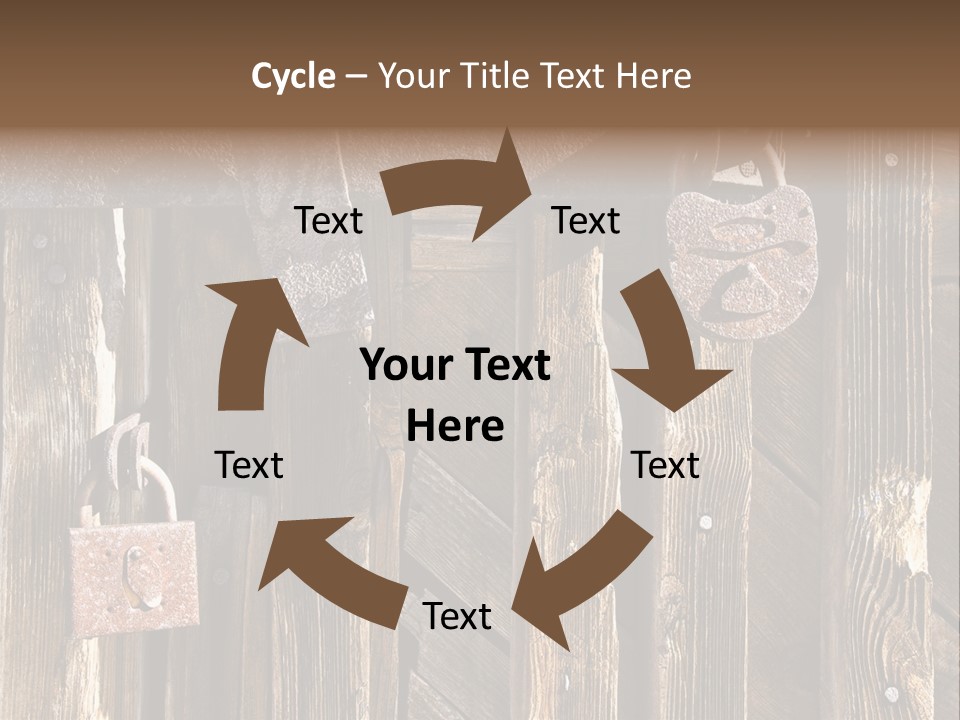 Closeup Metal Reckless PowerPoint Template