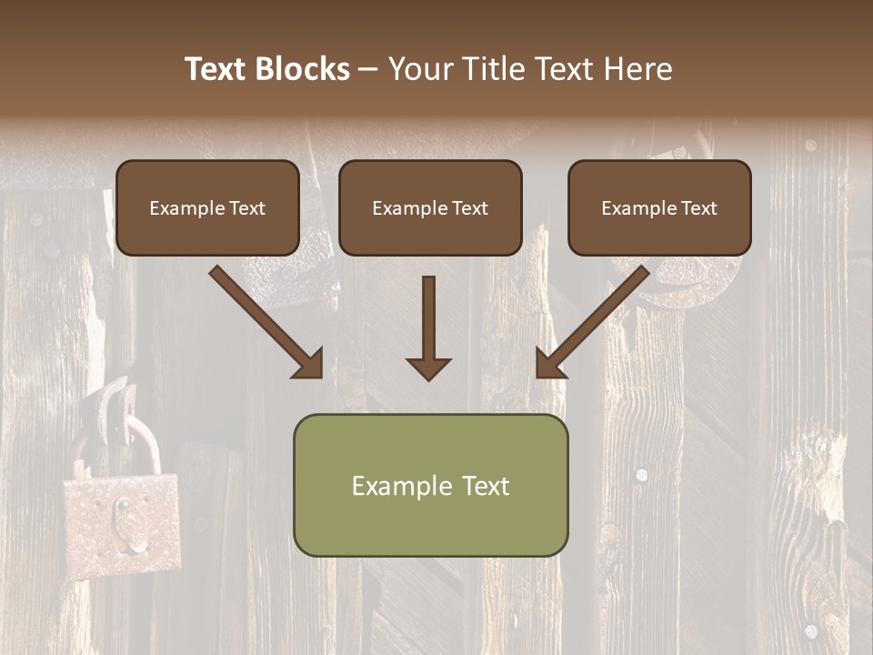 Closeup Metal Reckless PowerPoint Template