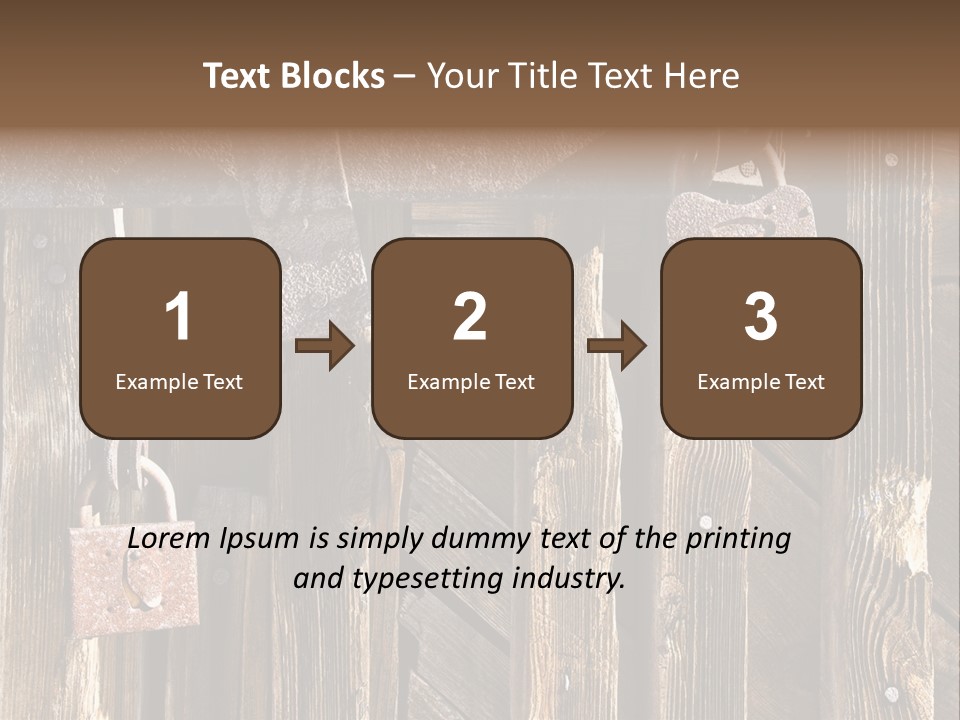 Closeup Metal Reckless PowerPoint Template