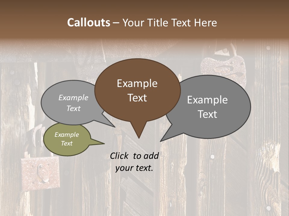 Closeup Metal Reckless PowerPoint Template