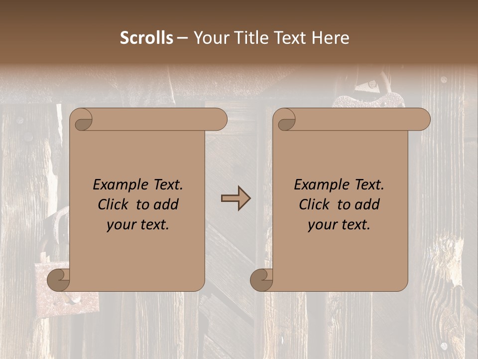 Closeup Metal Reckless PowerPoint Template