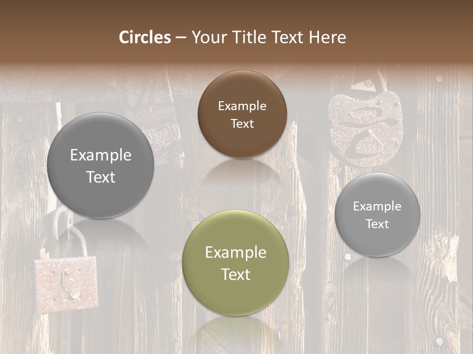 Closeup Metal Reckless PowerPoint Template