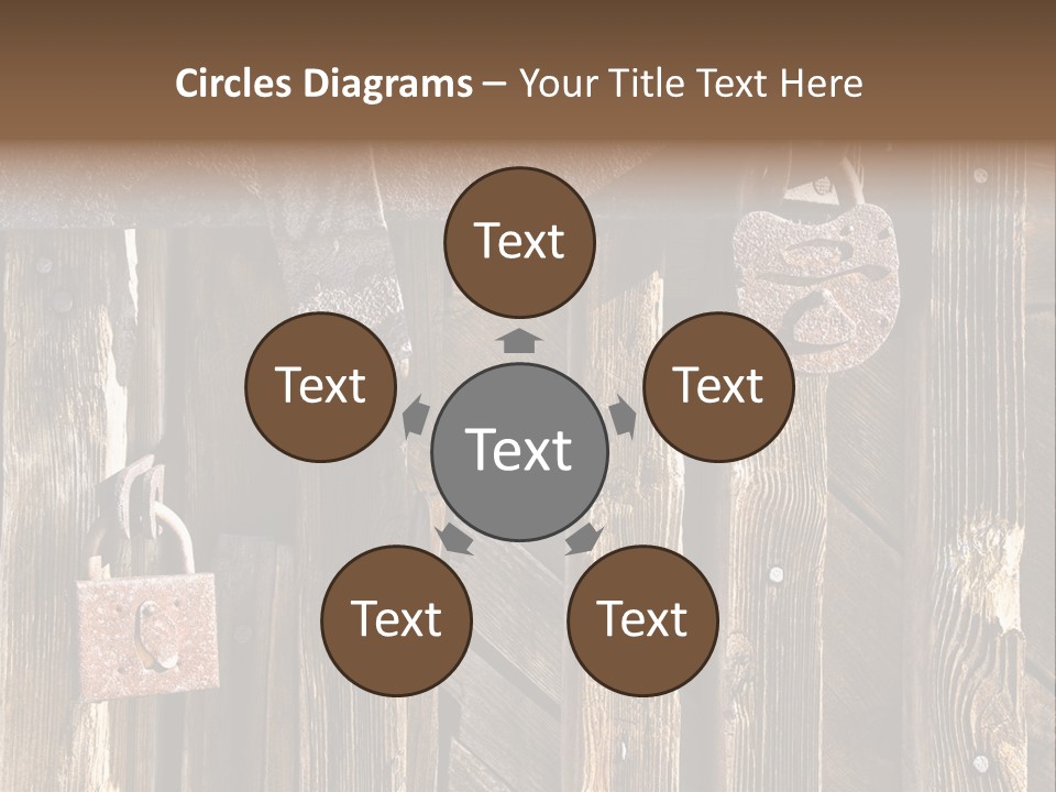 Closeup Metal Reckless PowerPoint Template