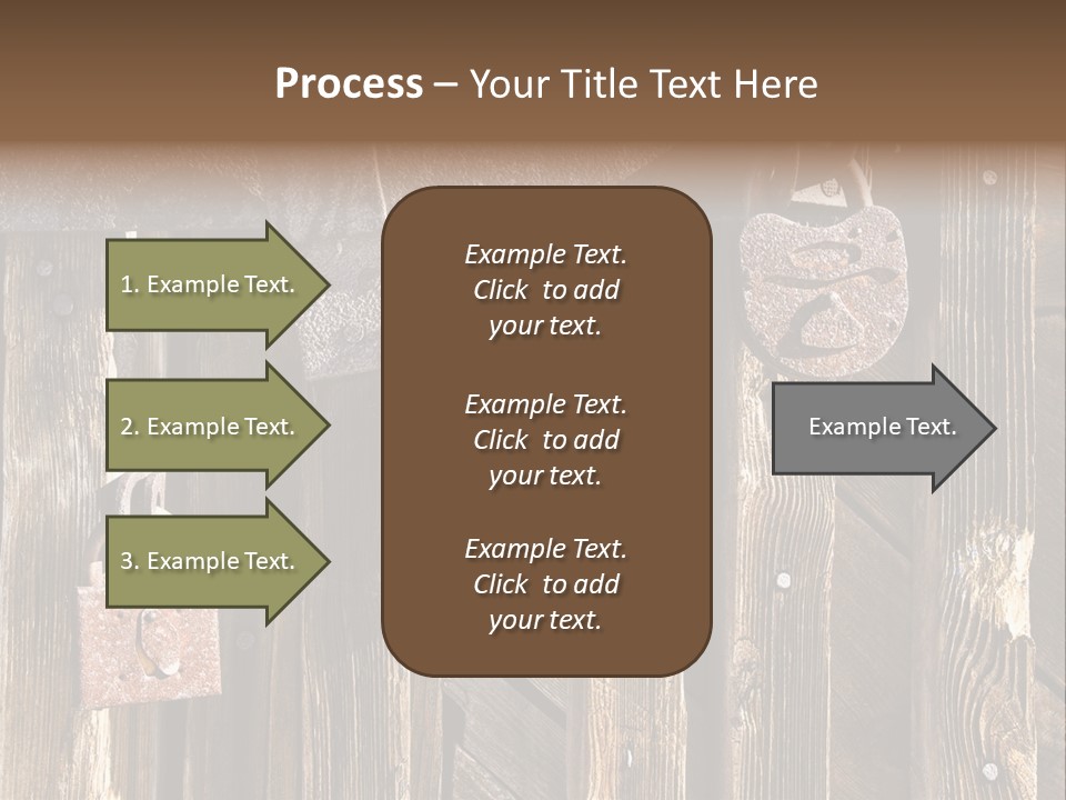Closeup Metal Reckless PowerPoint Template