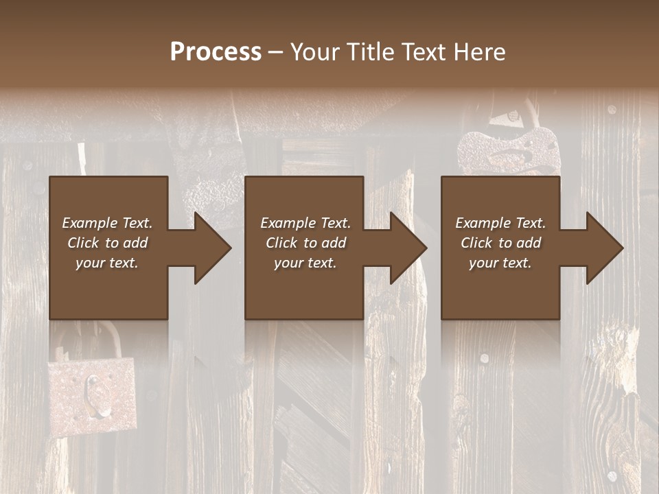 Closeup Metal Reckless PowerPoint Template