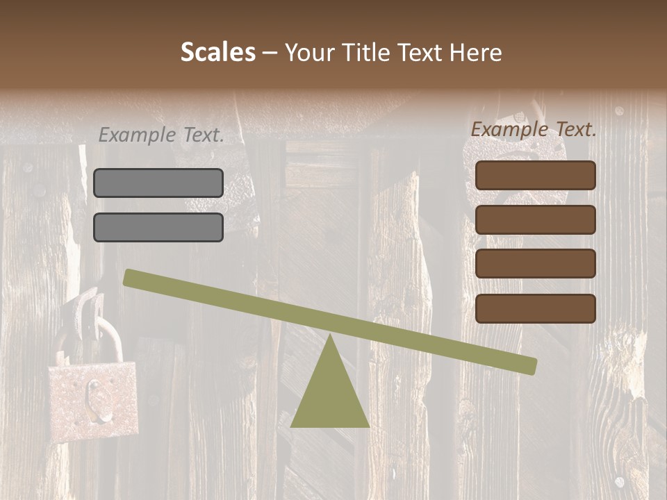 Closeup Metal Reckless PowerPoint Template