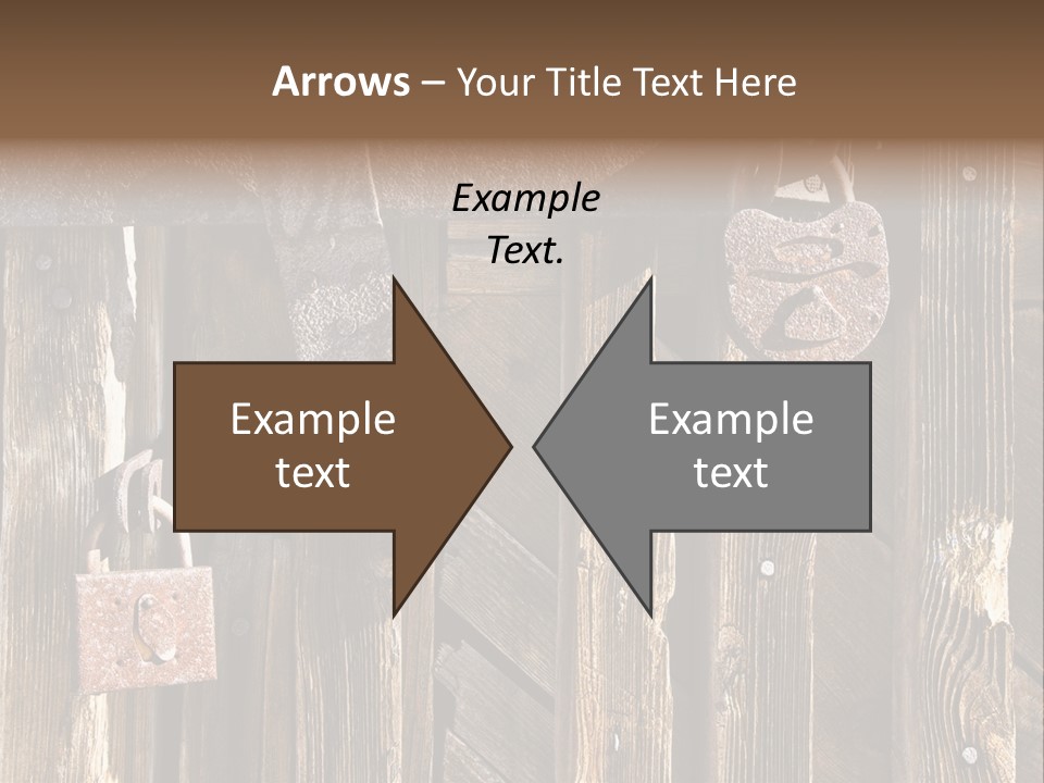 Closeup Metal Reckless PowerPoint Template