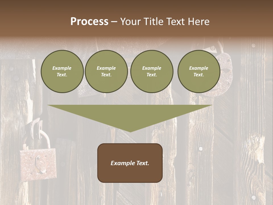 Closeup Metal Reckless PowerPoint Template