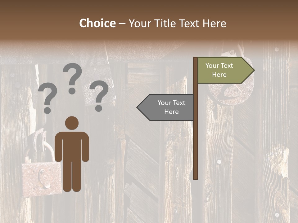 Closeup Metal Reckless PowerPoint Template