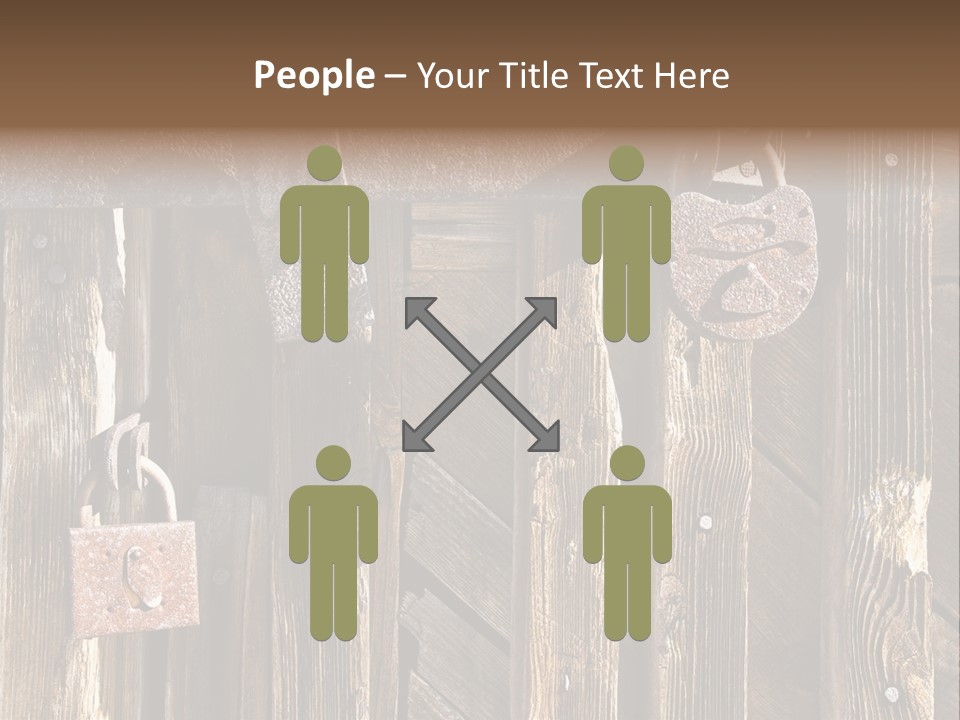 Closeup Metal Reckless PowerPoint Template