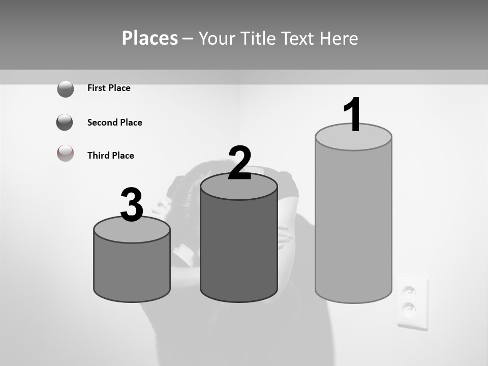 Shrink Mental Sink PowerPoint Template