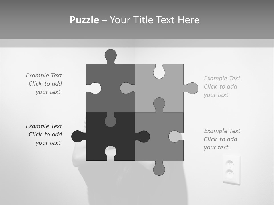 Shrink Mental Sink PowerPoint Template