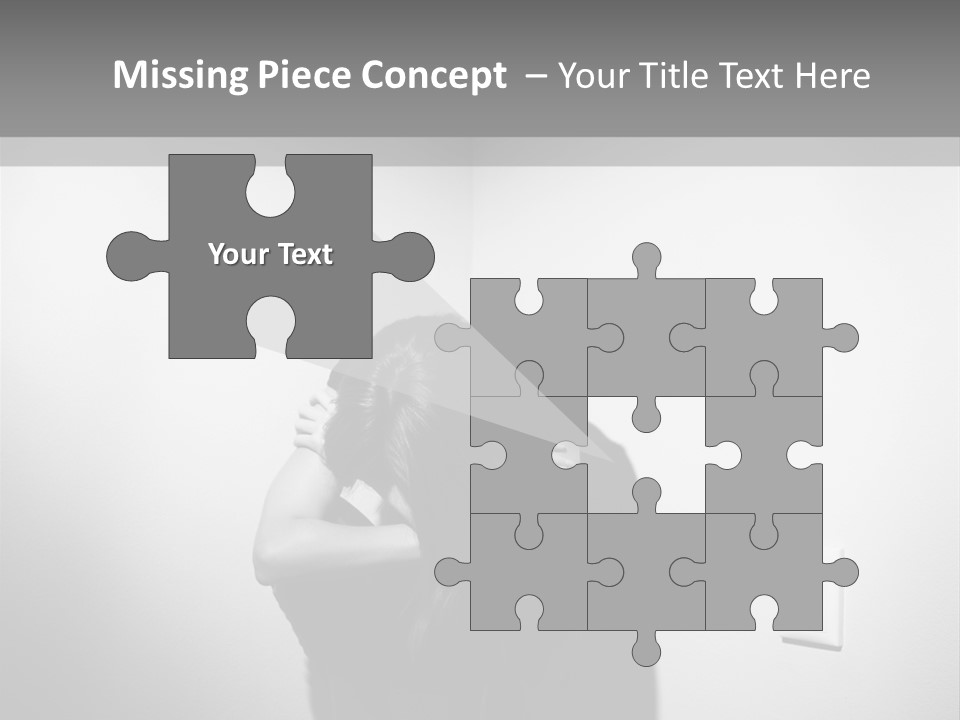 Shrink Mental Sink PowerPoint Template