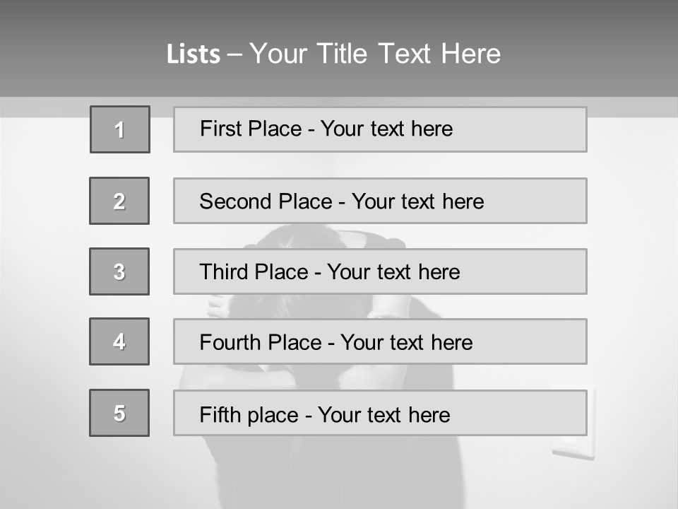 Shrink Mental Sink PowerPoint Template
