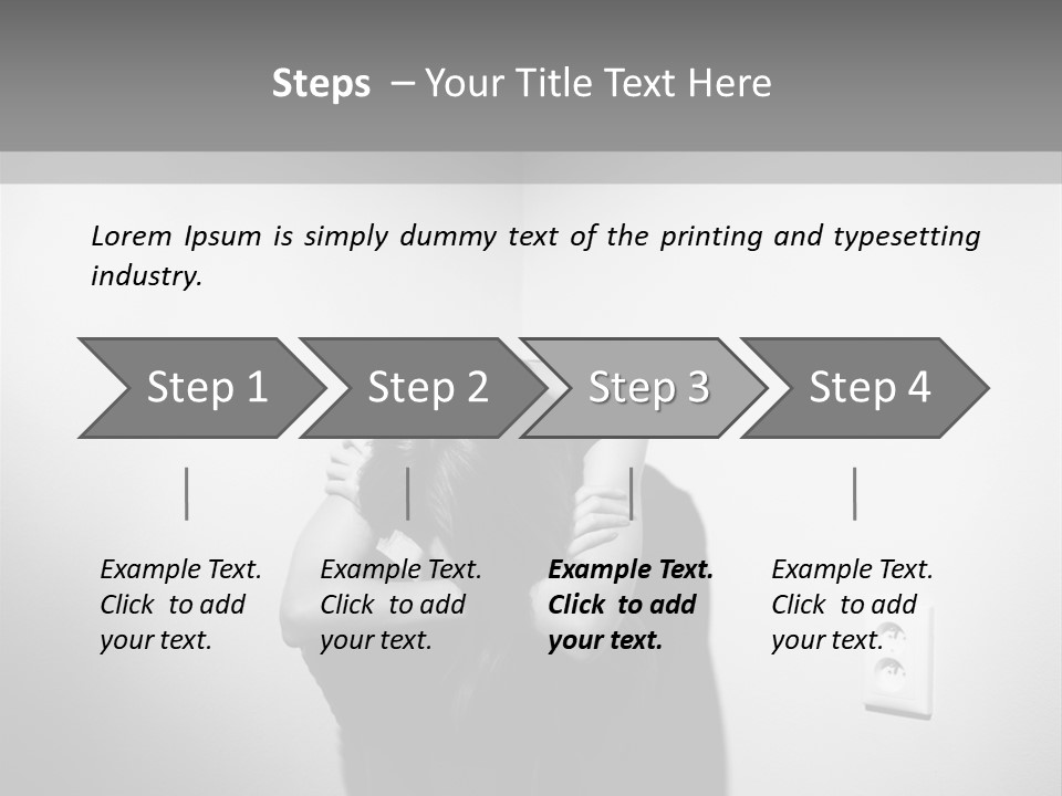 Shrink Mental Sink PowerPoint Template