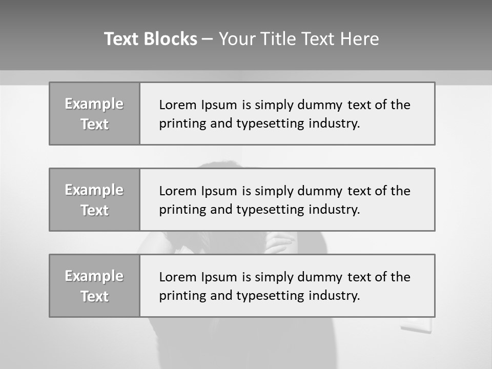 Shrink Mental Sink PowerPoint Template