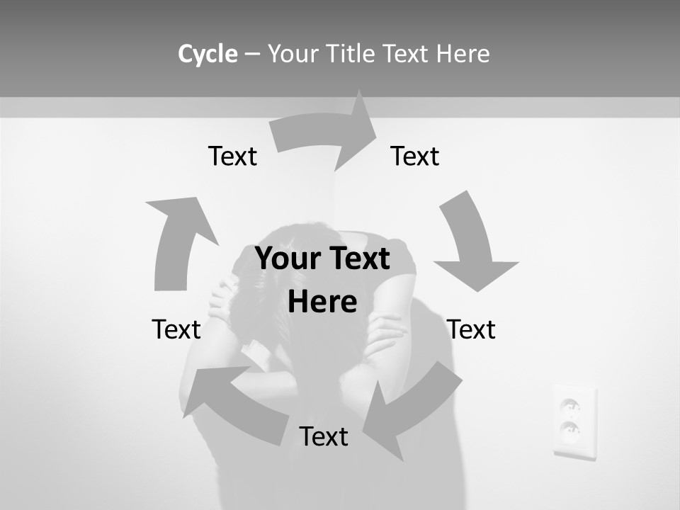 Shrink Mental Sink PowerPoint Template