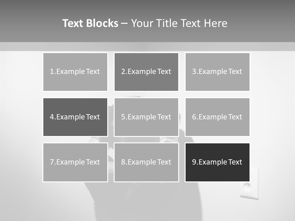 Shrink Mental Sink PowerPoint Template