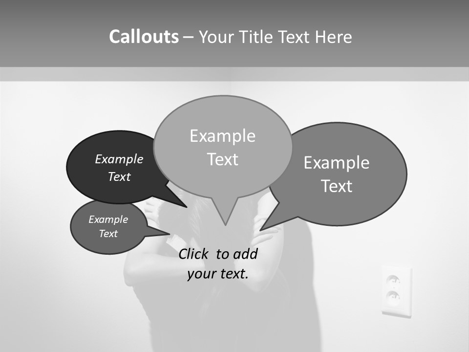 Shrink Mental Sink PowerPoint Template
