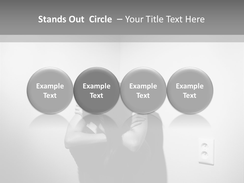 Shrink Mental Sink PowerPoint Template