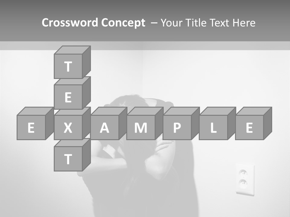 Shrink Mental Sink PowerPoint Template