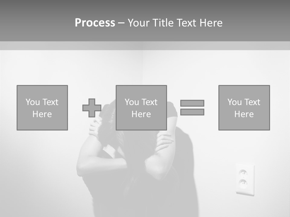 Shrink Mental Sink PowerPoint Template