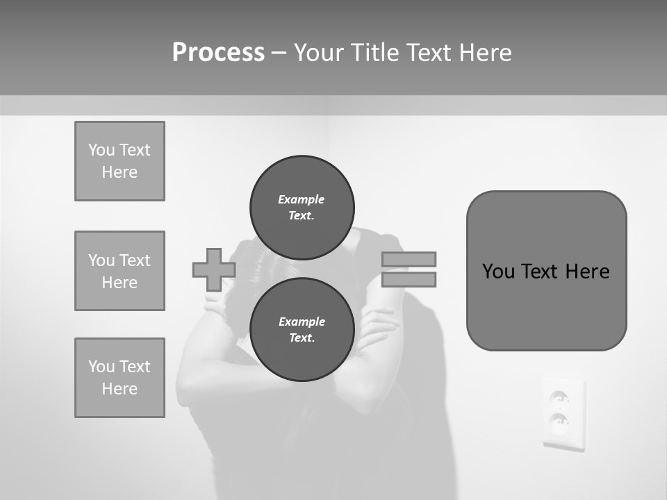 Shrink Mental Sink PowerPoint Template