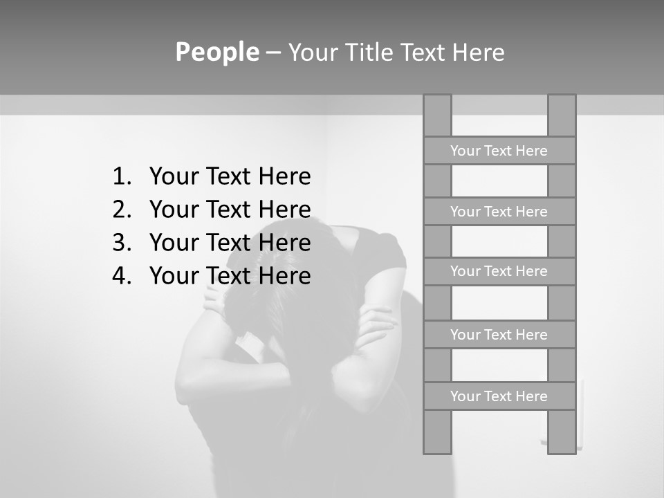 Shrink Mental Sink PowerPoint Template