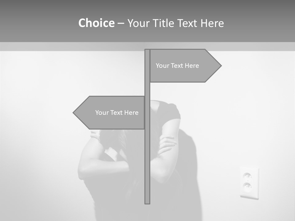 Shrink Mental Sink PowerPoint Template