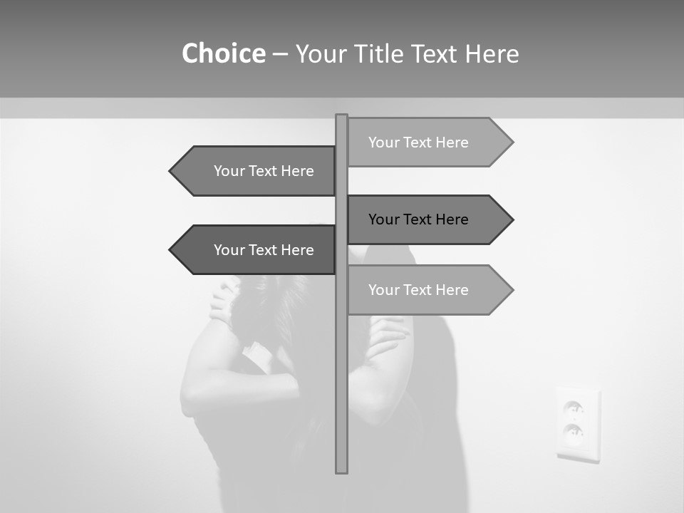 Shrink Mental Sink PowerPoint Template