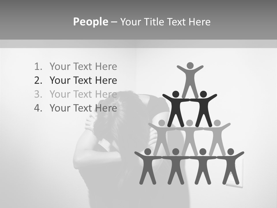 Shrink Mental Sink PowerPoint Template