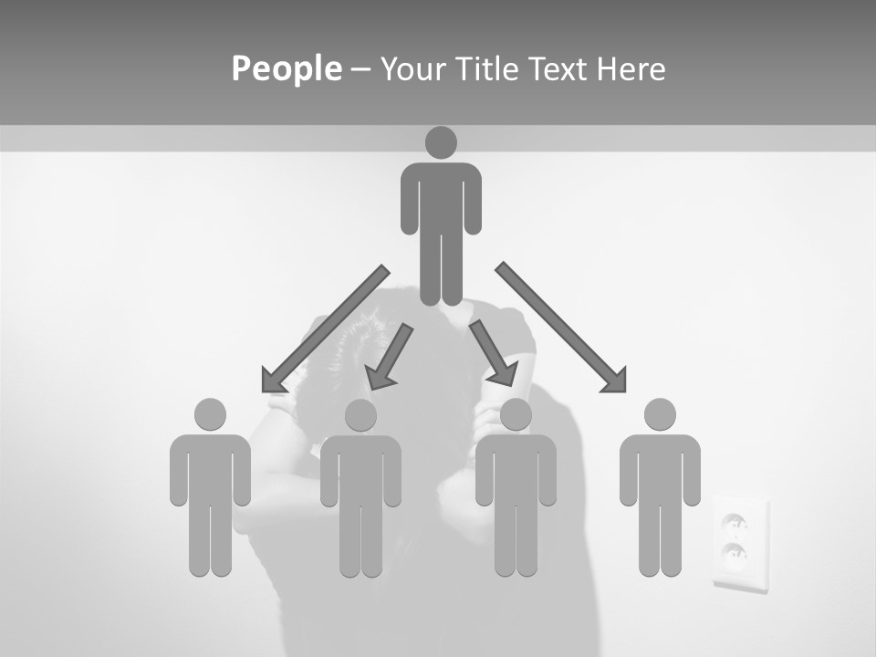 Shrink Mental Sink PowerPoint Template