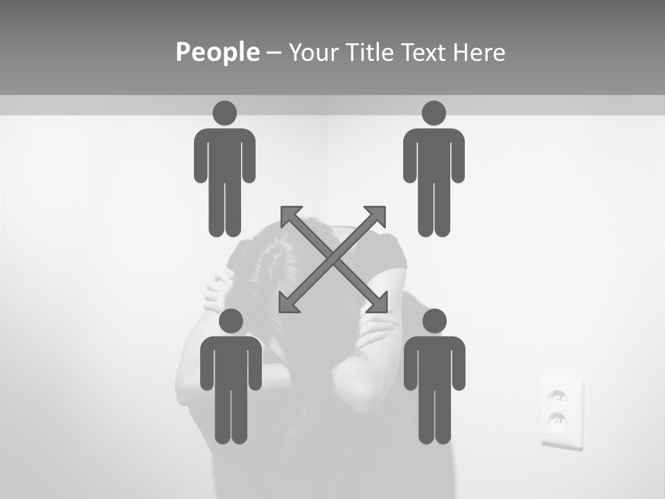 Shrink Mental Sink PowerPoint Template